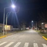 «El Trébol se Ilumina»: La Municipalidad completó la re iluminación de calle Buenos Aires