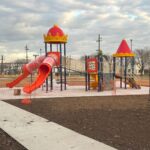 Los Cardos transforma un sector de la localidad con el flamante “Parque Norte”