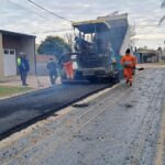 Avanzan las obras de pavimento en la ciudad