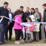 El senador Esteban Motta inauguró junto a Maximiliano Pullaro 5 viviendas en Colonia Belgrano