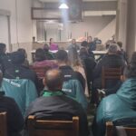 Cena de camaradería con los profesores de El Expreso