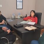 Reunión con el nuevo jefe de la URXVIII