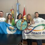 El Trébol recibió el trofeo de la Ruta de la Paz