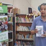 Del Frade presentó su libro “Cancha Grande” en la Bilioteca “Píccolo”