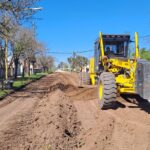 Cordón cuneta y ripio para calle Breuning