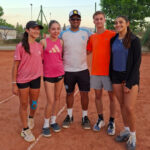 Tenistas de El Trébol en el nacional de Salta