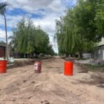 La Municipalidad de El Trébol avanza en obras de infraestructura vial en la zona sur