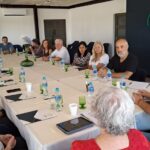 Reunión en Sociedad Italiana: avanza la digitalización histórica de entidades mutuales