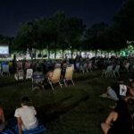 Extraordinario marco para la segunda noche del ciclo “Cine a la reposera bajo las estrellas”