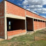Trebolense avanza con una nueva etapa en la obra de vestuarios del Campus Deportivo