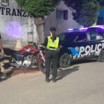 Intenso trabajo en seguridad vial en la localidad de Los Cardos