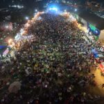 CADA VEZ MAS GRANDE – Más de 50.000 personas pasaron en las tres noches de la Fiesta de la cerveza de El Trébol
