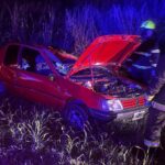 Accidente frente al golf de Trebolense