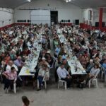Bomberos y el gran éxito de su vaquillona deshuesada
