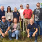 Sorteo de compostera y plantación con Rotary Solidario
