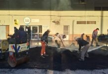 Continúan los trabajos de bacheo en distintos sectores de la ciudad