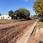 Avanza el cordón cuneta en calle San Lorenzo: una obra clave para un barrio muy esperado