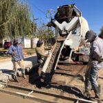 Finalizó el primer tramo de pavimentación en calle Córdoba y la obra continúa hacia el sudeste