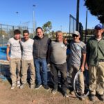 Federico Brussa recorrió las obras en Trebolense: “No nos quedamos quietos”