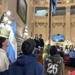 Jóvenes del Departamento San Martín llevan sus propuestas a la Legislatura