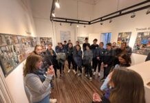 MUSEO MUNICIPAL – Las escuelas también visitan la muestra de Claudio Tavella