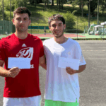 Alejo Burdisso disputó su primer torneo profesional en Francia