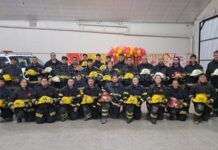 El Trébol celebró con emoción y reconocimiento el Día del Bombero Voluntario
