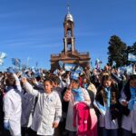 El Trébol celebró con emoción el Día de la Bandera