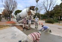 Los Cardos avanza con mejoras en su infraestructura vial
